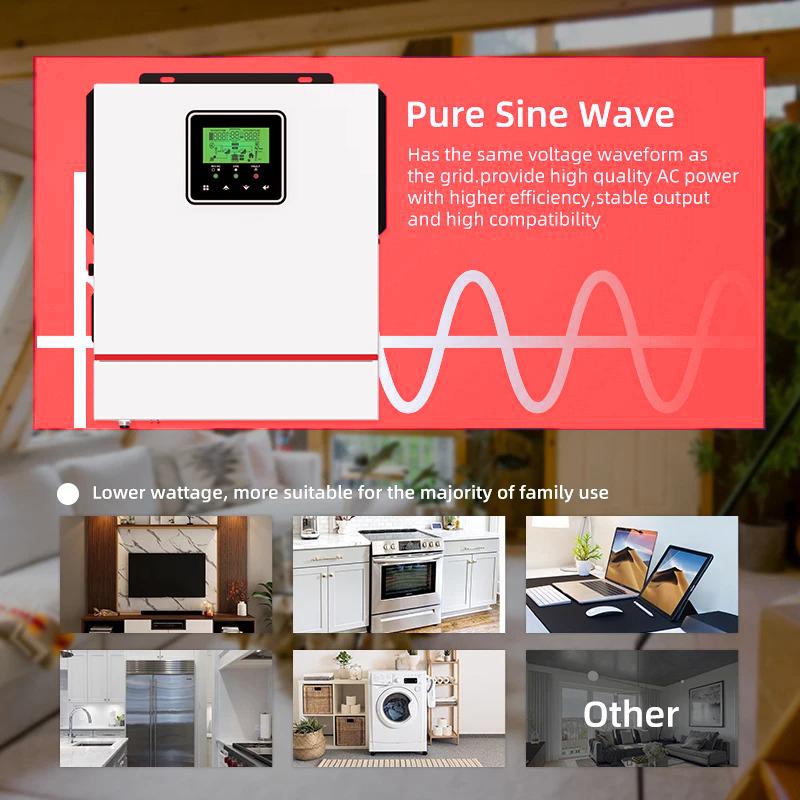 ECGSOLAX 1KW Hybrid Solar inve - Mppt Charge Controller のレビューと価格