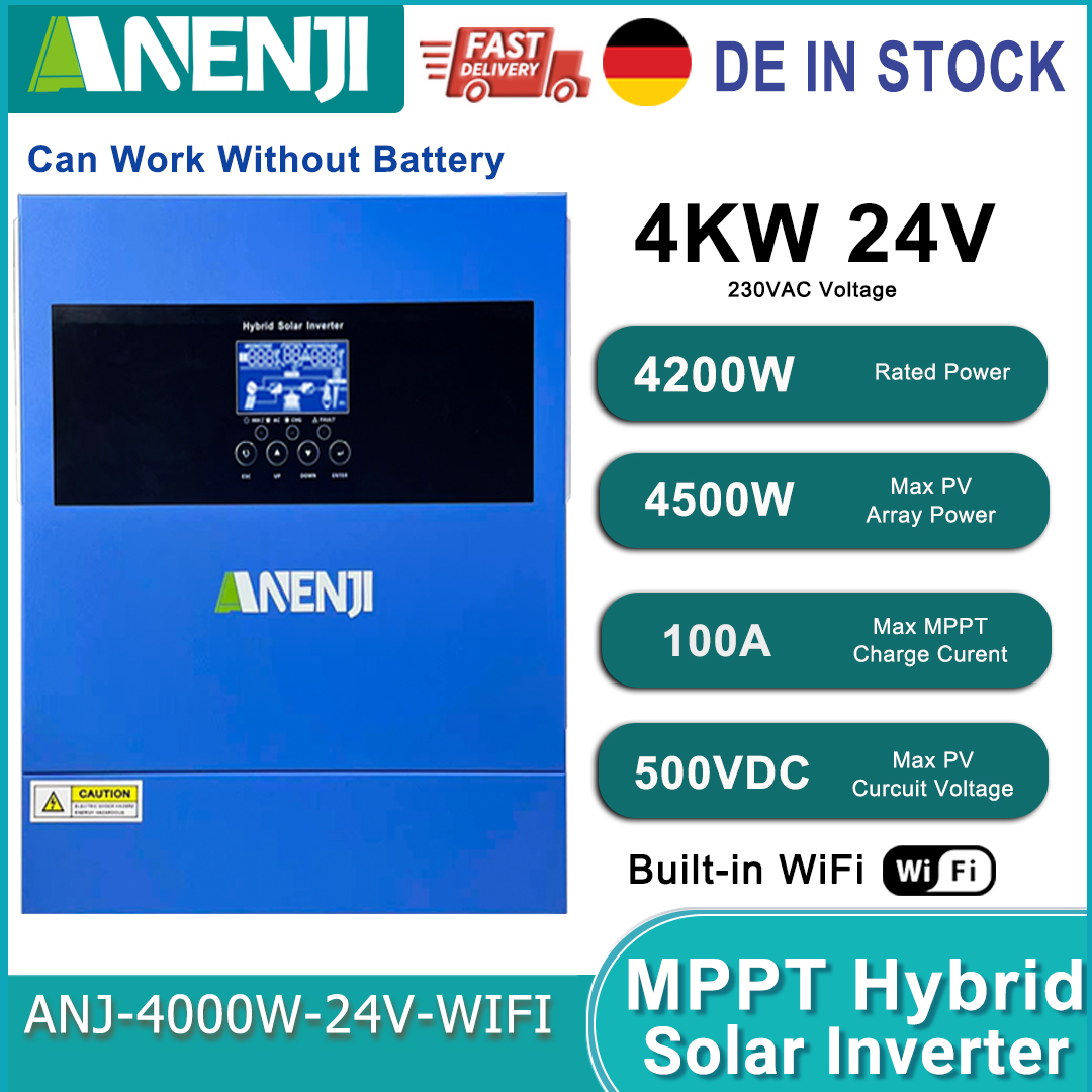11KW 6.2KW 5KW 4KW 2KW Hybrid  - Mppt Charge Controller のレビューと価格