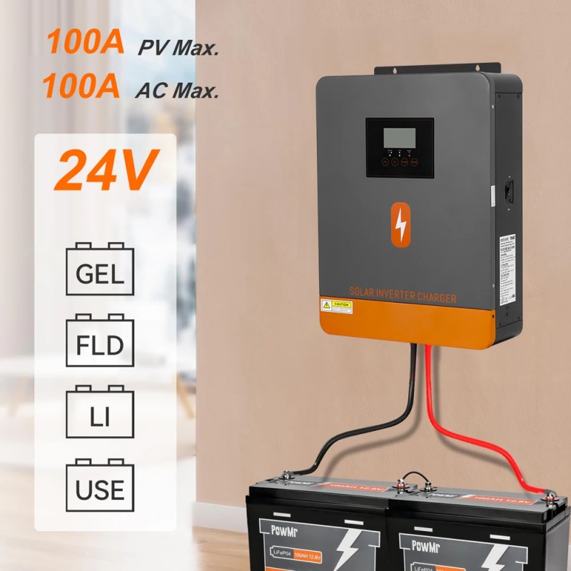 PowMr 4.2KW Off Grid Inverter  - Mppt Charge Controller のレビューと価格