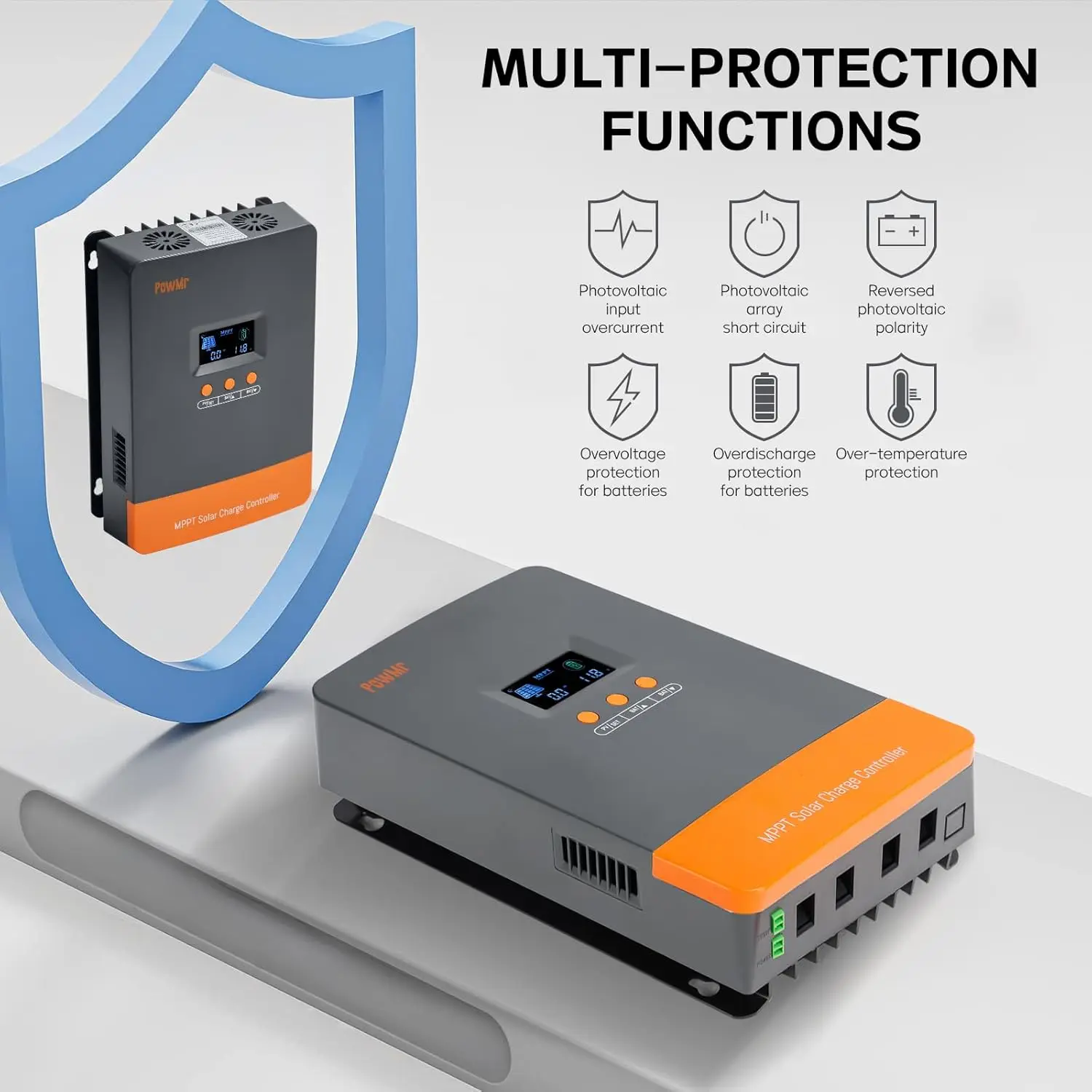 PowMr Hot Sale 12V 24V 48V Bat - Mppt Charge Controller のレビューと価格