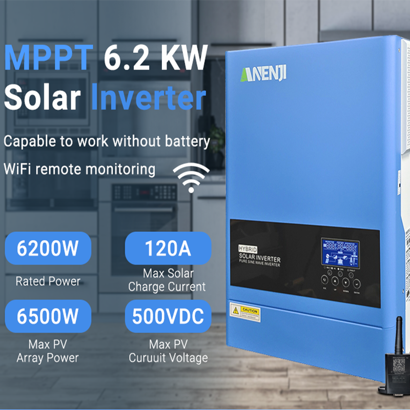 4KW 6.2KW Hybrid Solar Inverte - Mppt Charge Controller のレビューと価格