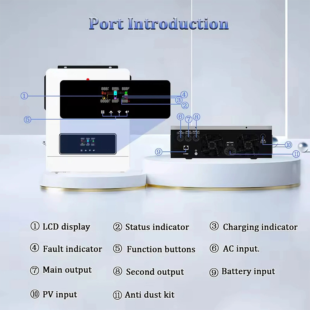 ECGSOLAX 3.6/4KW  Hybrid Solar - Mppt Charge Controller のレビューと価格
