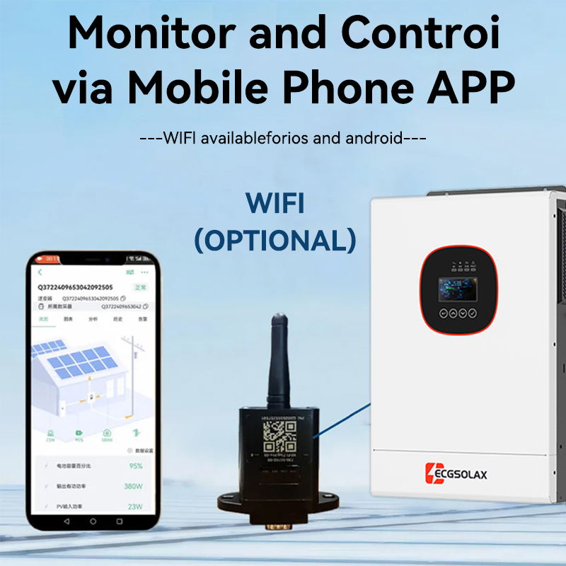 ECGSOLAX 3.6KW Hybrid Solar In - Mppt Charge Controller のレビューと価格